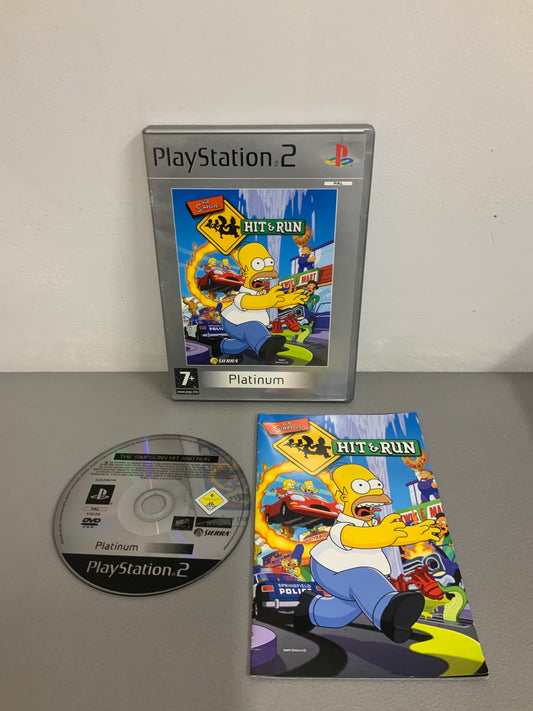 The Simpsons Hit & Run Playstation 2 Platinum