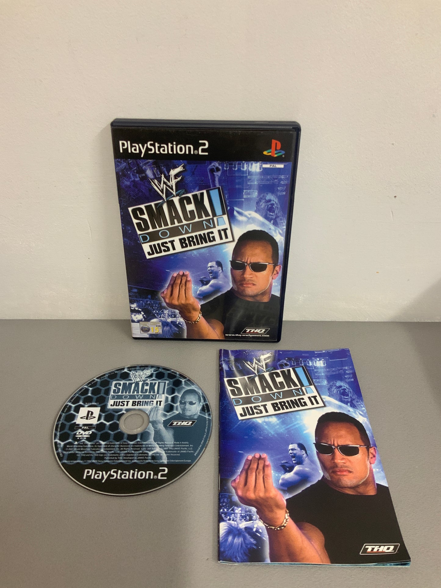WWF Smack Down Just Bring It Playstation 2