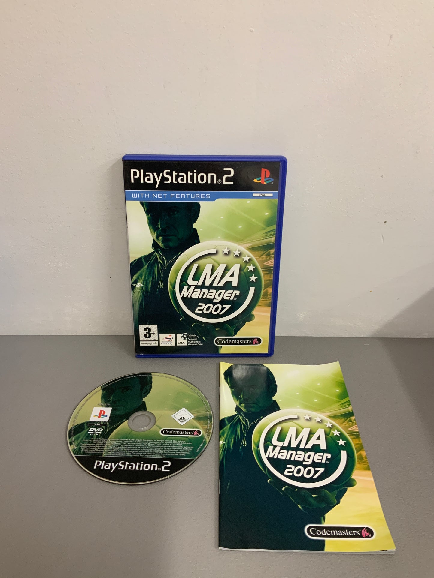 LMA Manager 2007 Playstation 2
