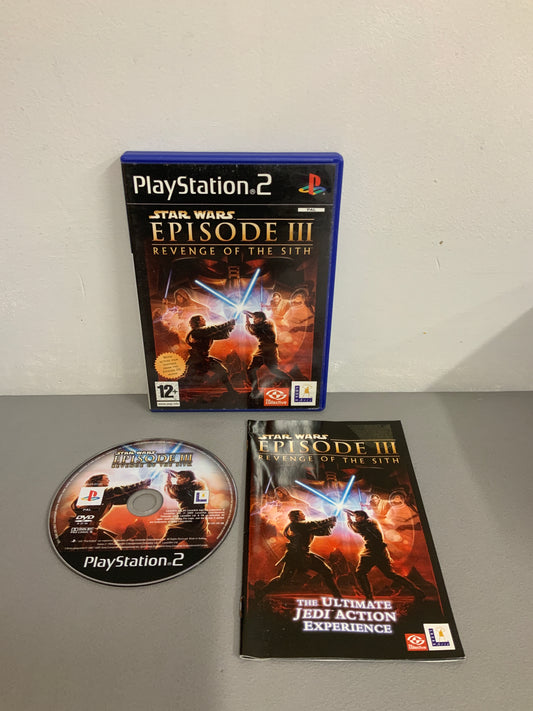 Star Wars Ep III Revenge Of The Sith Playstation 2
