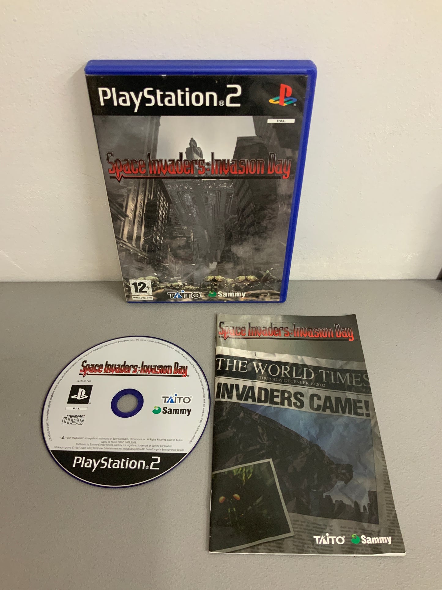 Space Invaders Invasion Day Playstation 2