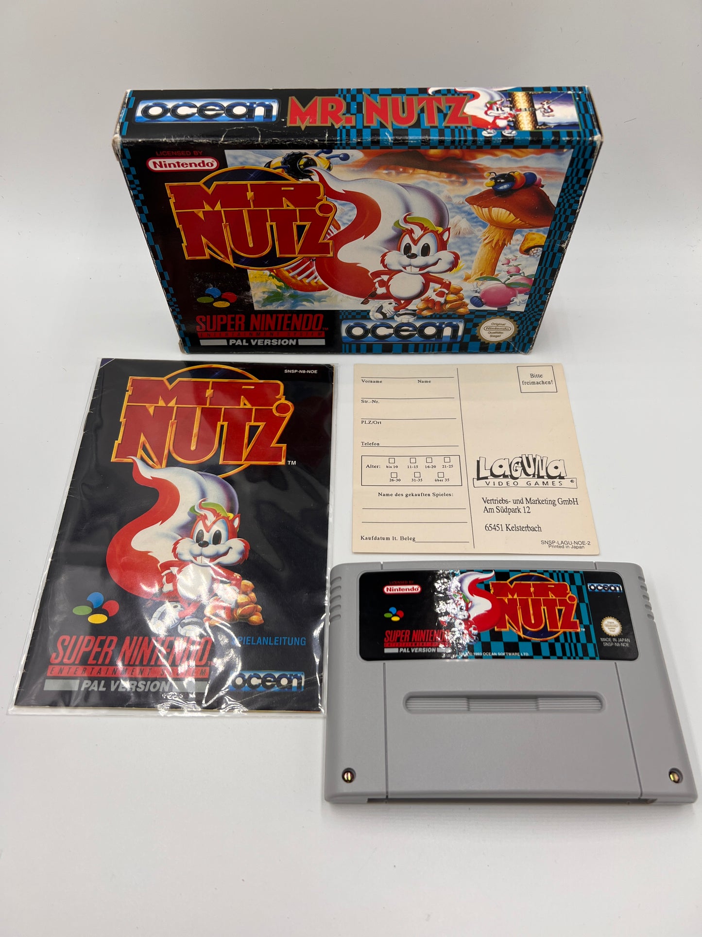 Mr Nutz Super Nintendo