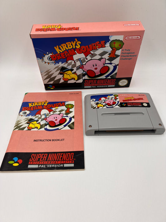 Kirbys Dream Course Super Nintendo