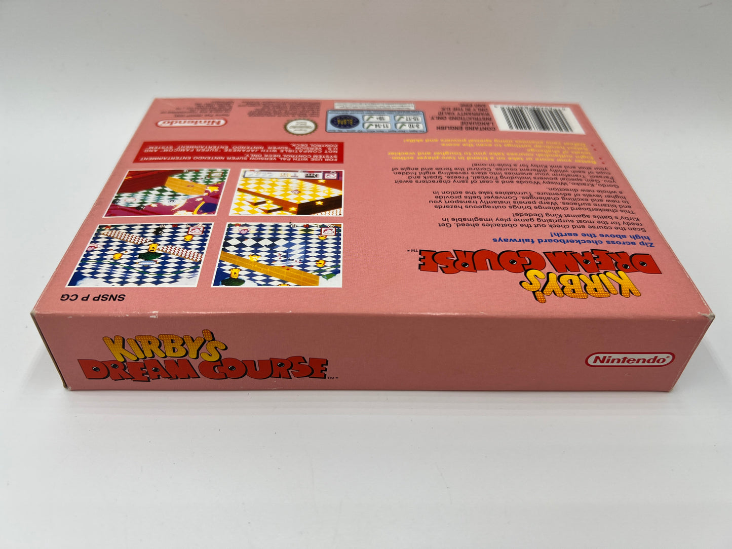 Kirbys Dream Course Super Nintendo