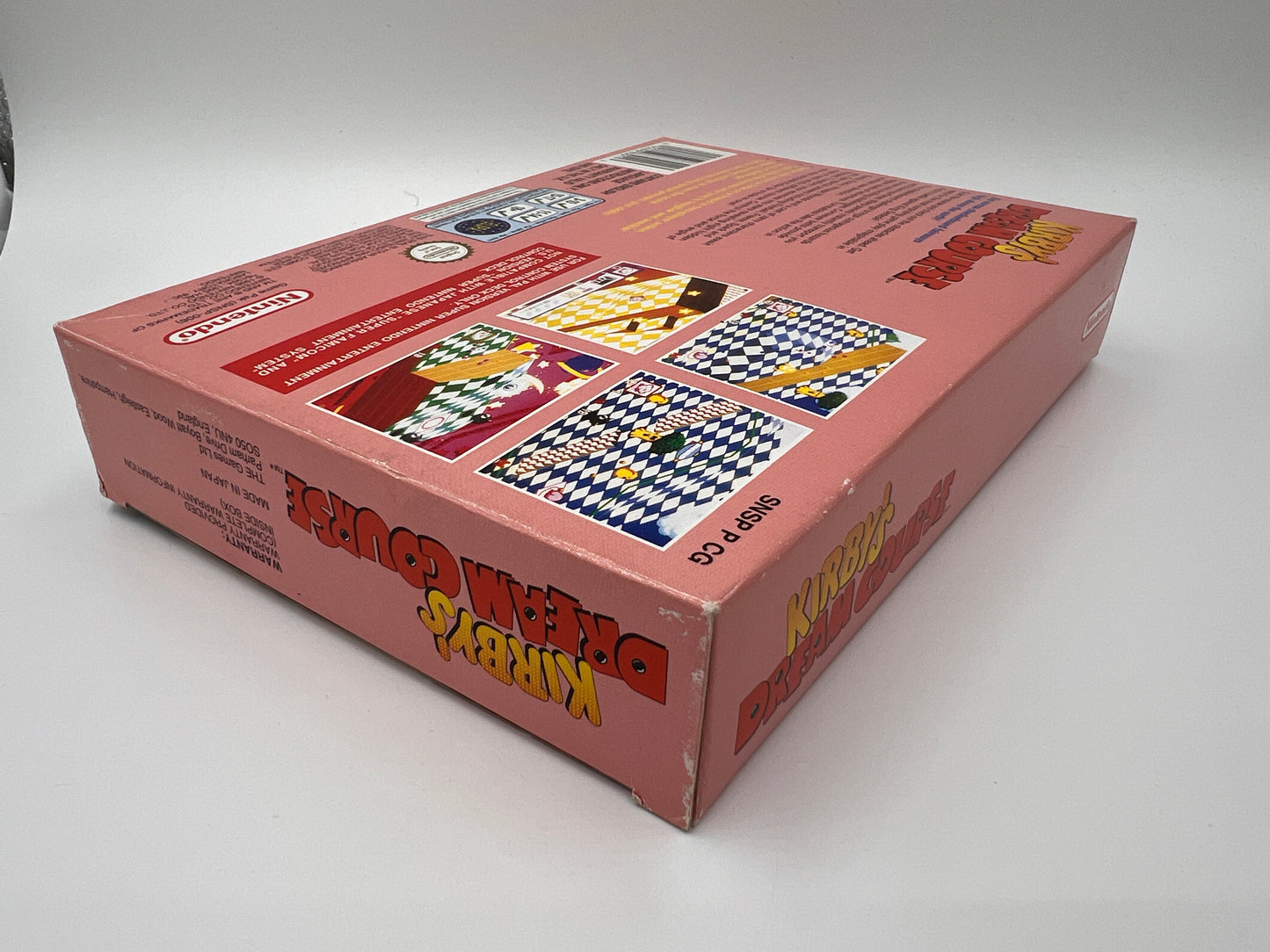 Kirbys Dream Course Super Nintendo