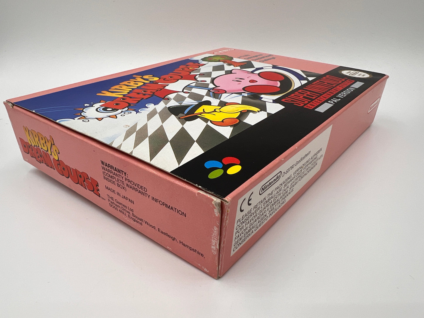 Kirbys Dream Course Super Nintendo