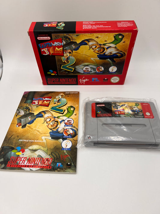 Earth Worm Jim 2 Super Nintendo