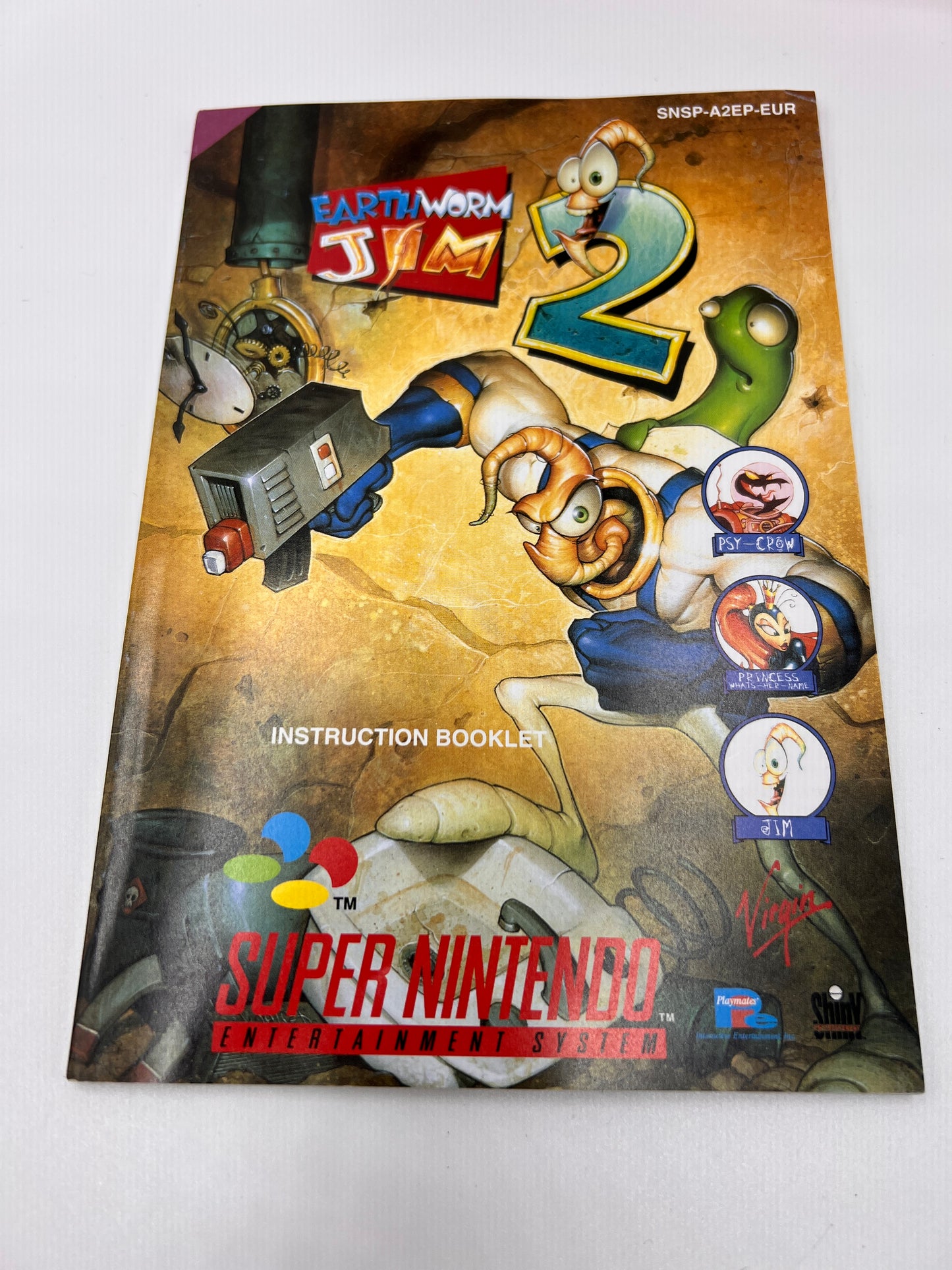 Earth Worm Jim 2 Super Nintendo