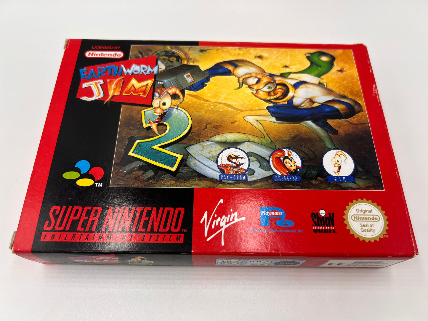 Earth Worm Jim 2 Super Nintendo