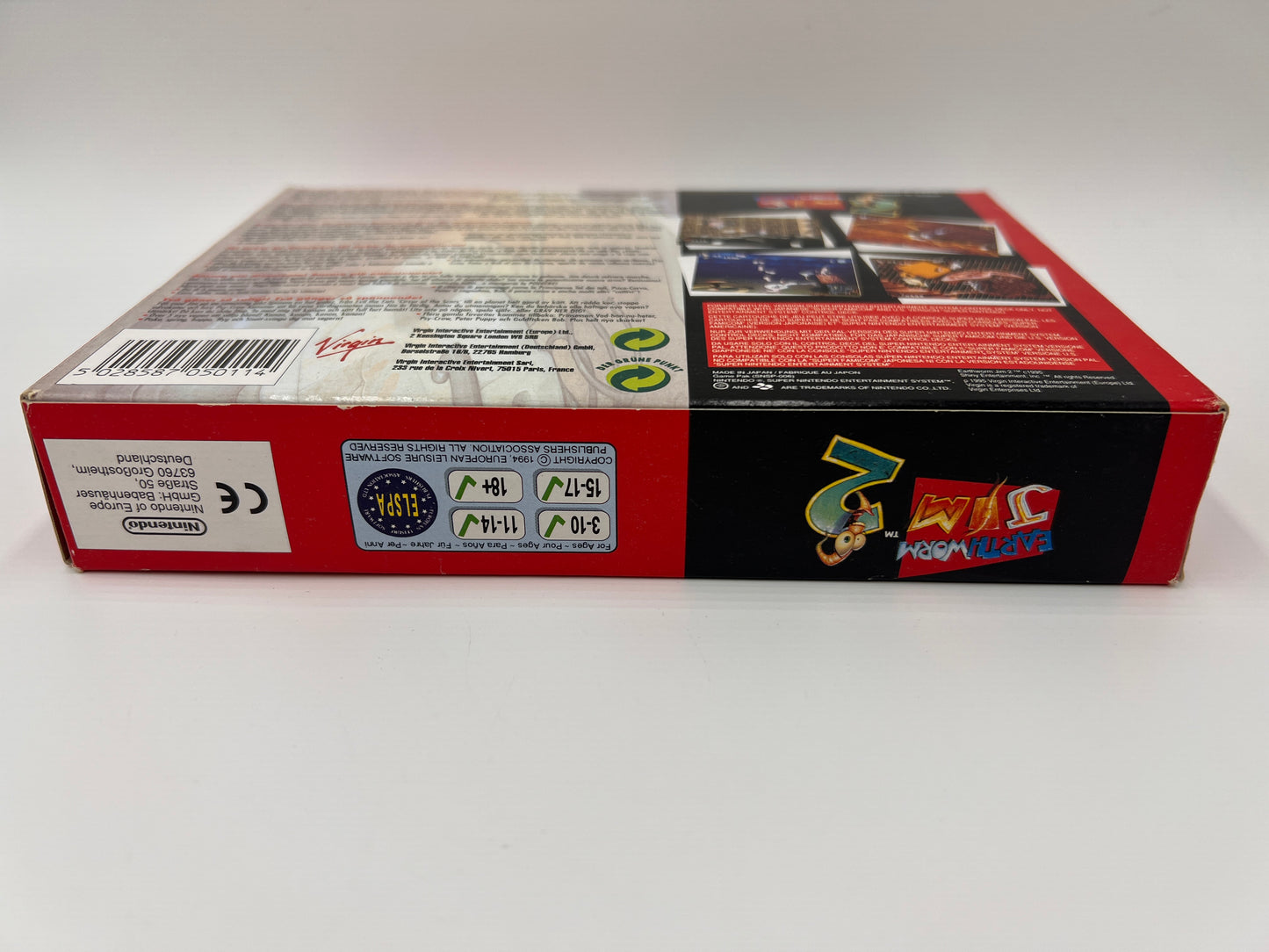 Earth Worm Jim 2 Super Nintendo