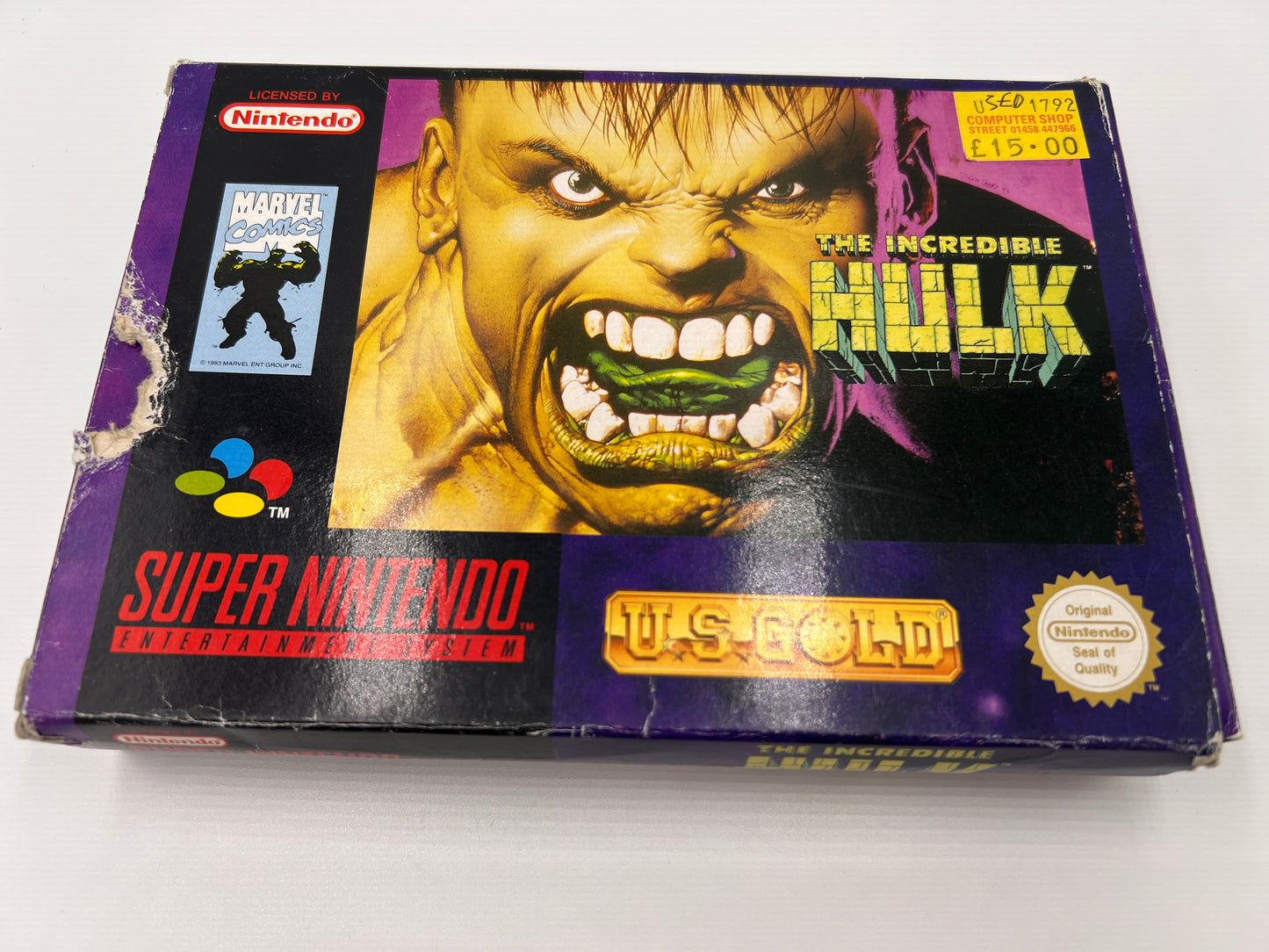 The Incredible Hulk Super Nintendo