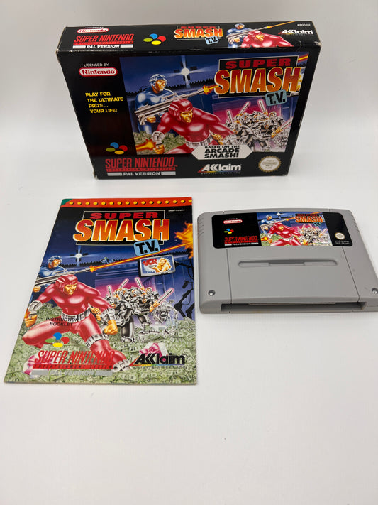 Super Smash Tv Super Nintendo