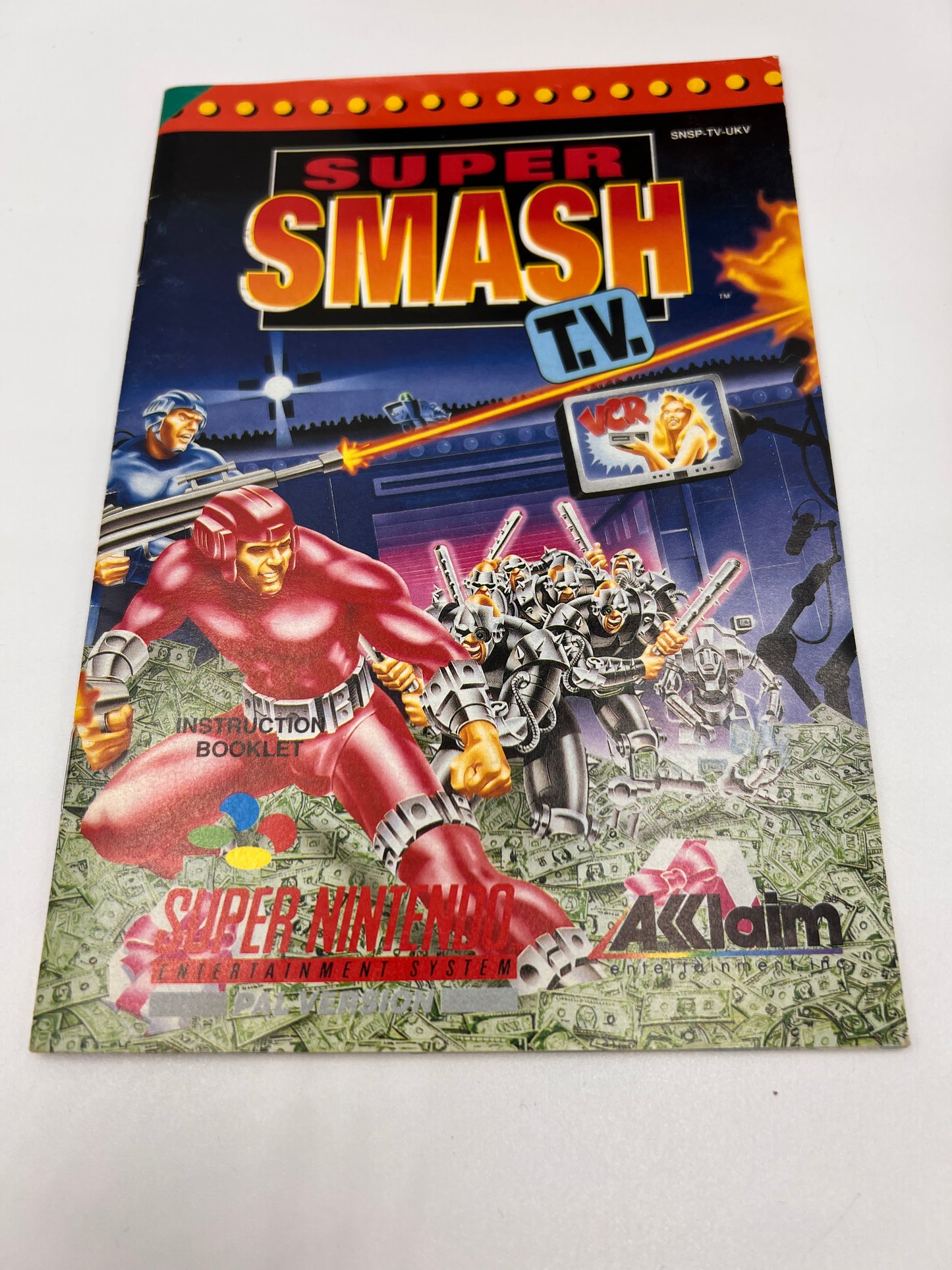 Super Smash Tv Super Nintendo