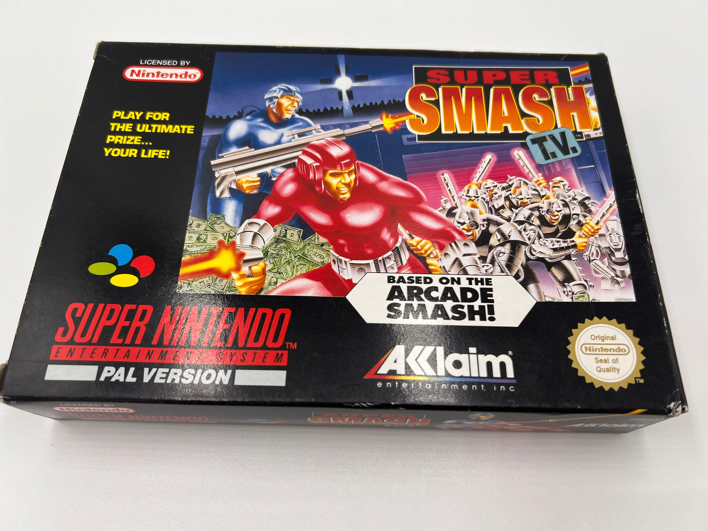 Super Smash Tv Super Nintendo