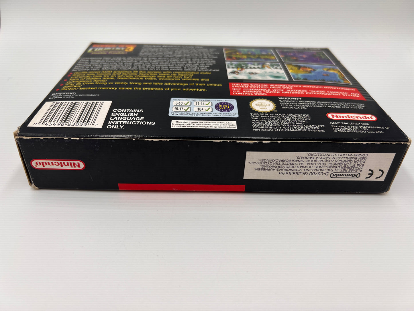 Donkey Kong Country 3 Snes
