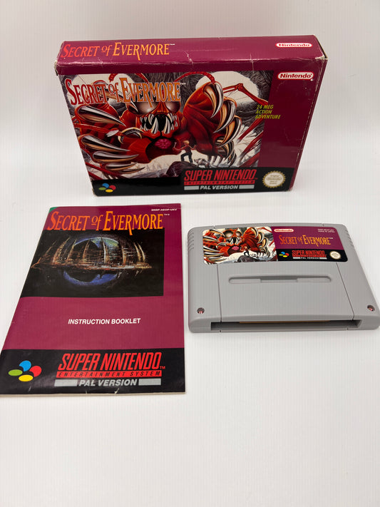 Secret of Evermore Super Nintendo