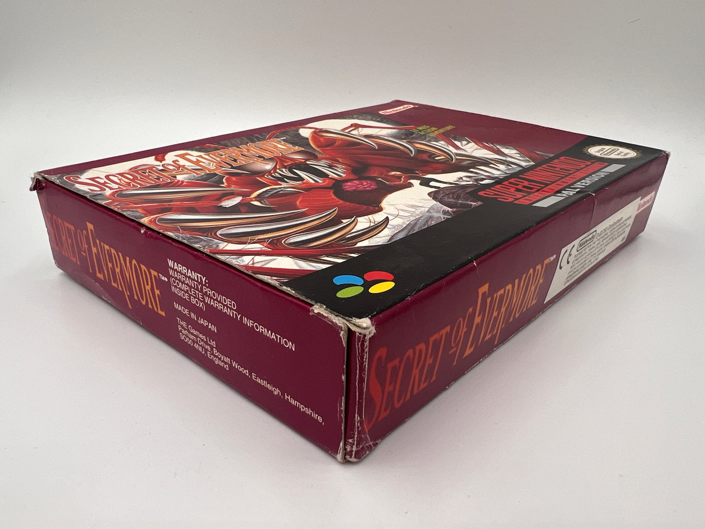 Secret of Evermore Super Nintendo
