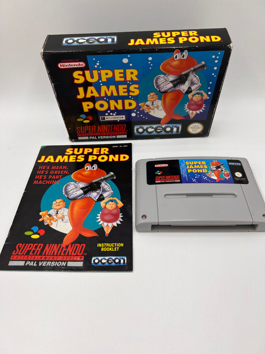 Super James Pond Super Nintendo