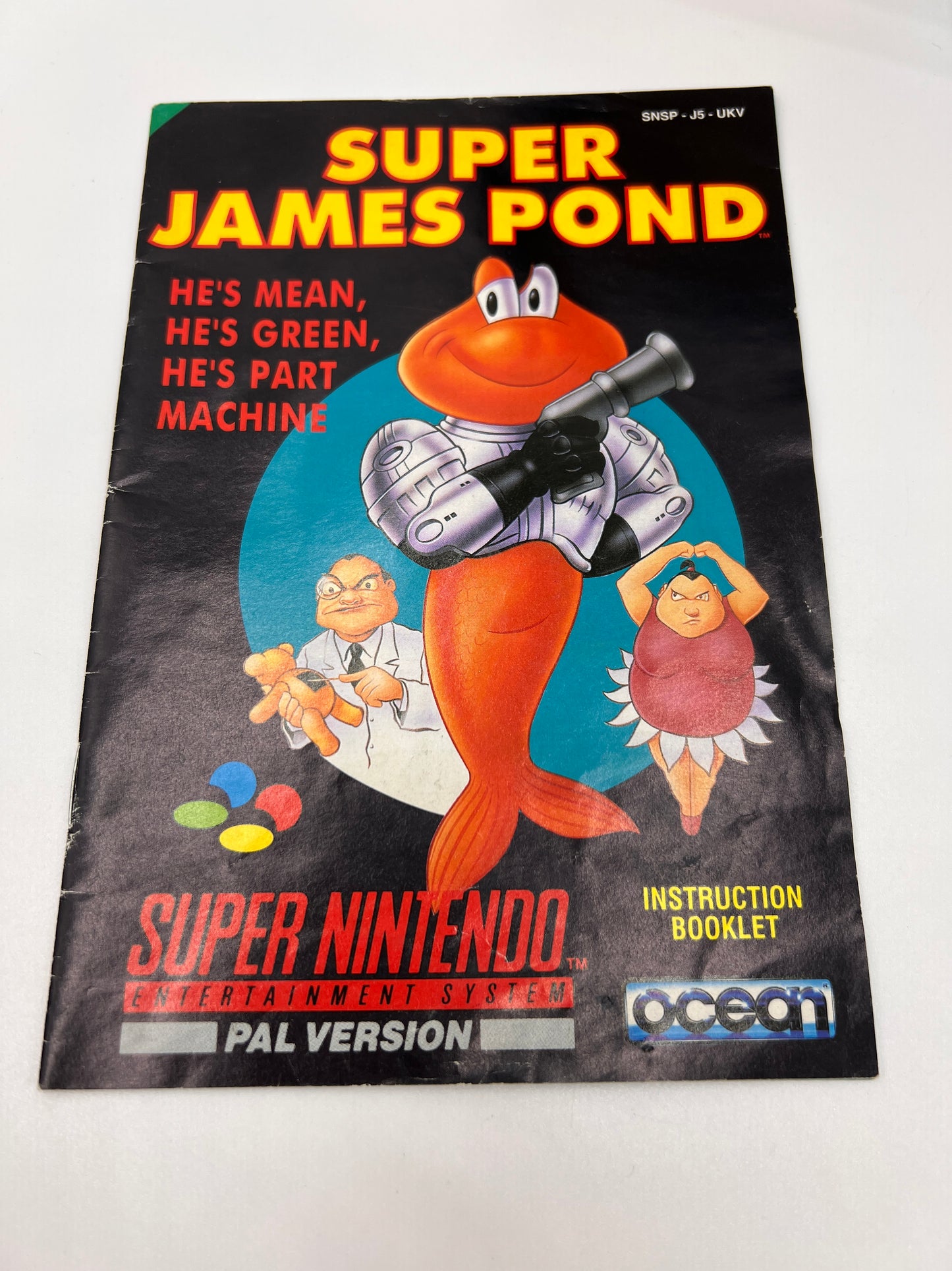 Super James Pond Super Nintendo