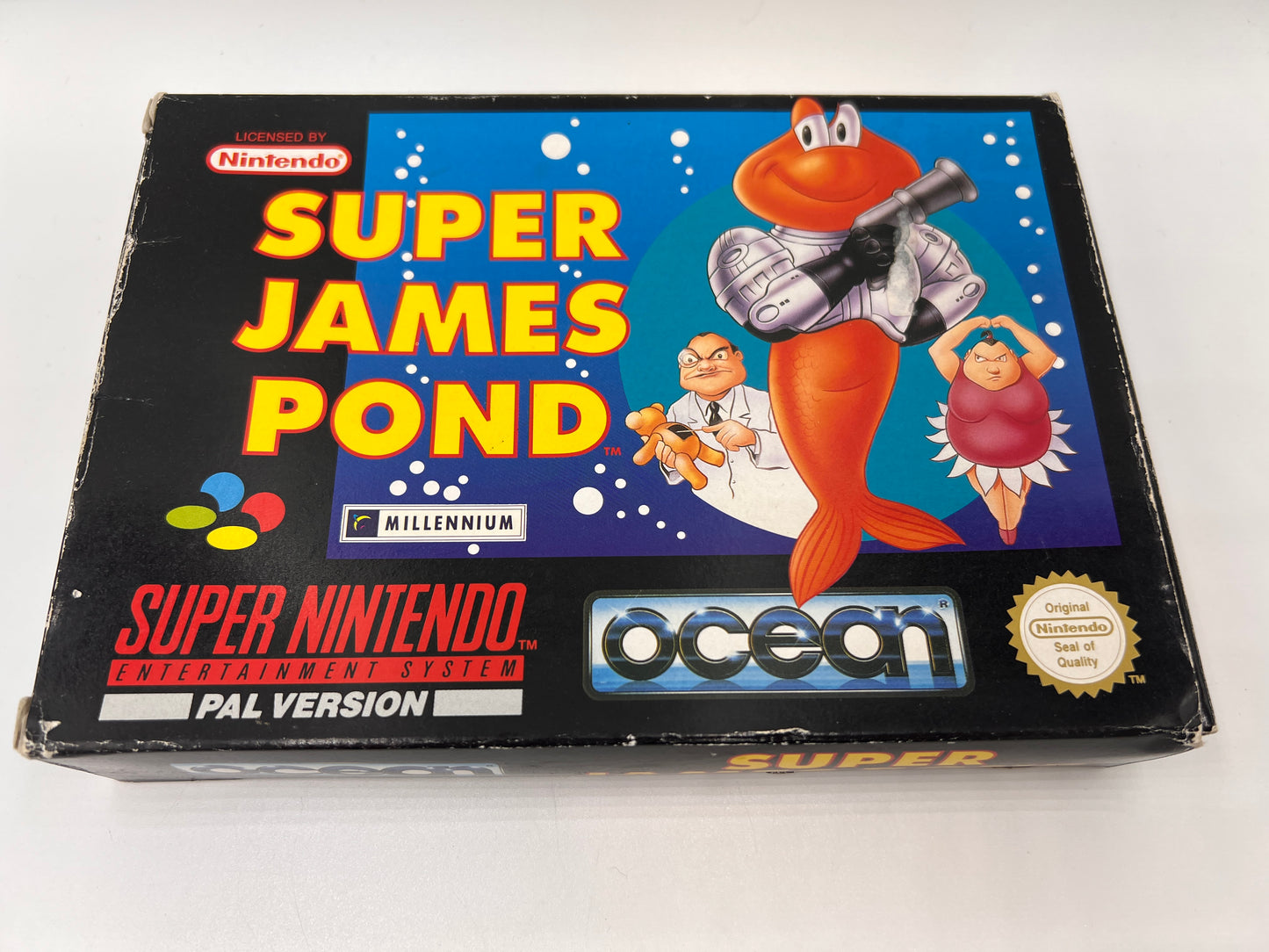 Super James Pond Super Nintendo