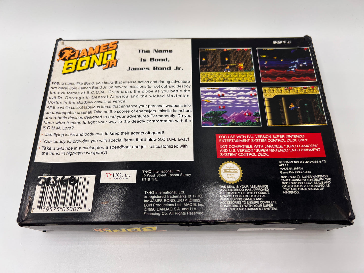 James Bond Jr Super Nintendo