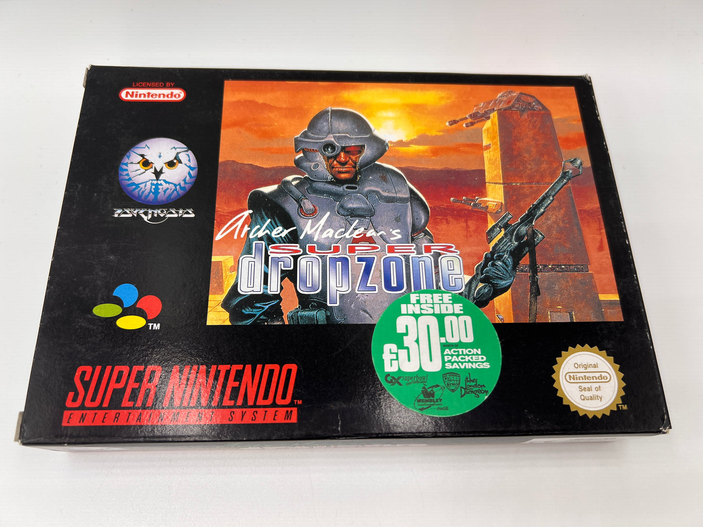 Super Drop Zone Super Nintendo
