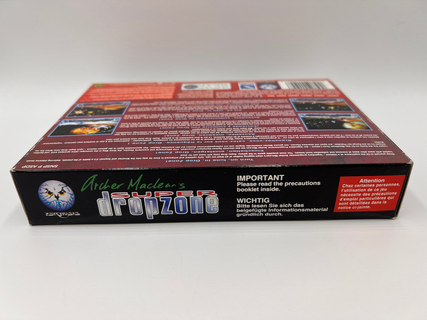 Super Drop Zone Super Nintendo