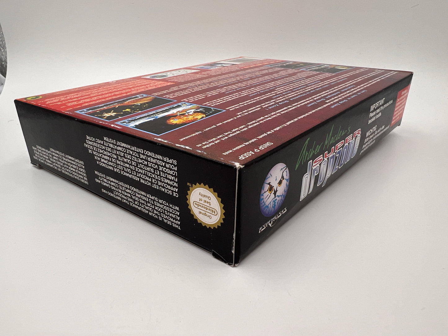 Super Drop Zone Super Nintendo