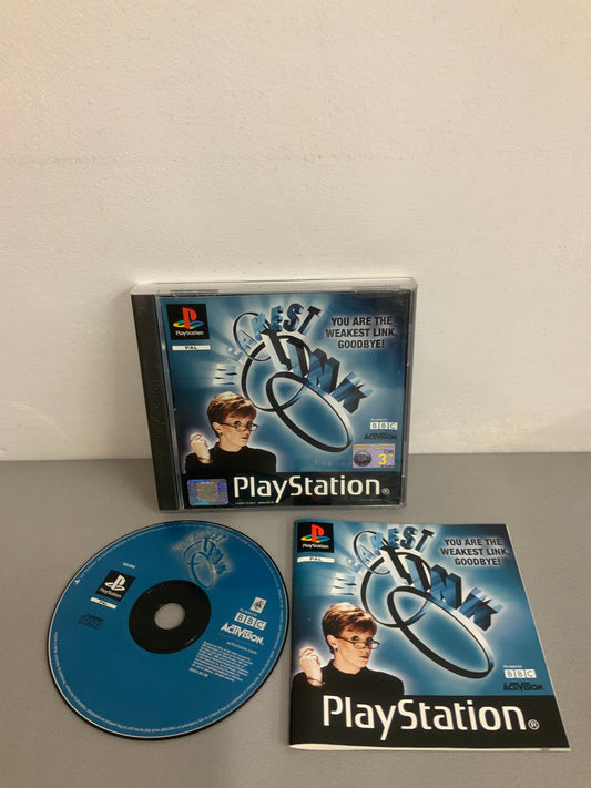 The Weakest Link Playstation 1
