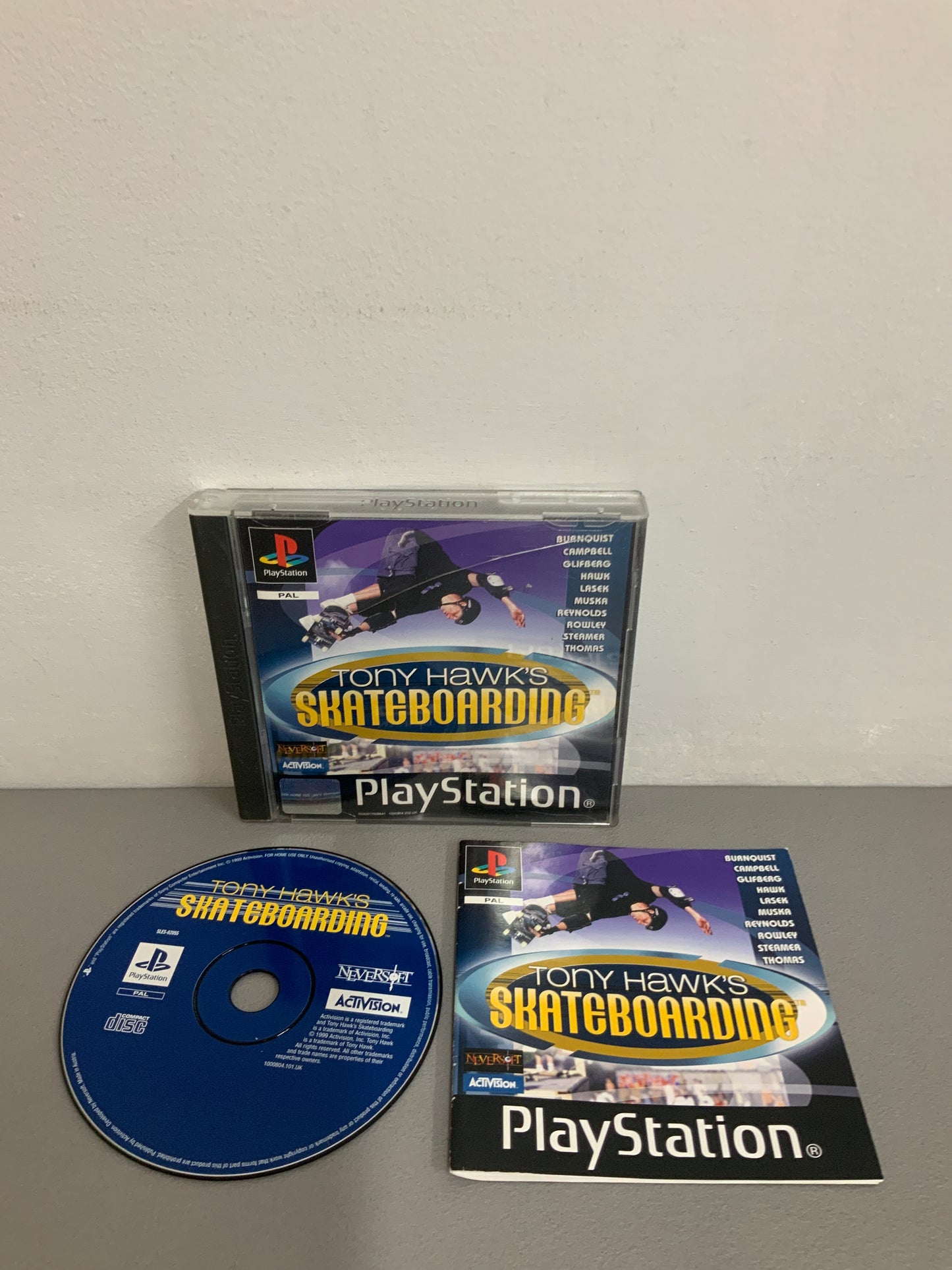 Tony Hawks Skateboarding Playstation 1