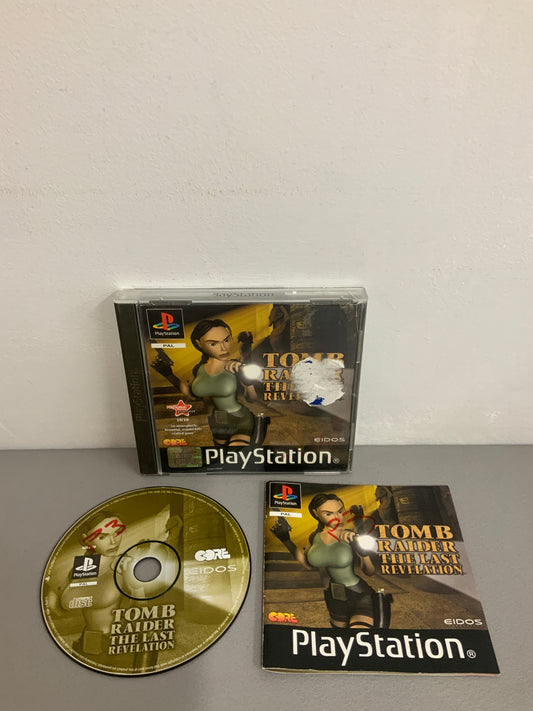 Tomb Raider The Last Revelation Playstation 1