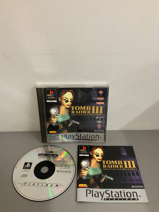 Tomb Raider III 3 Playstation 1