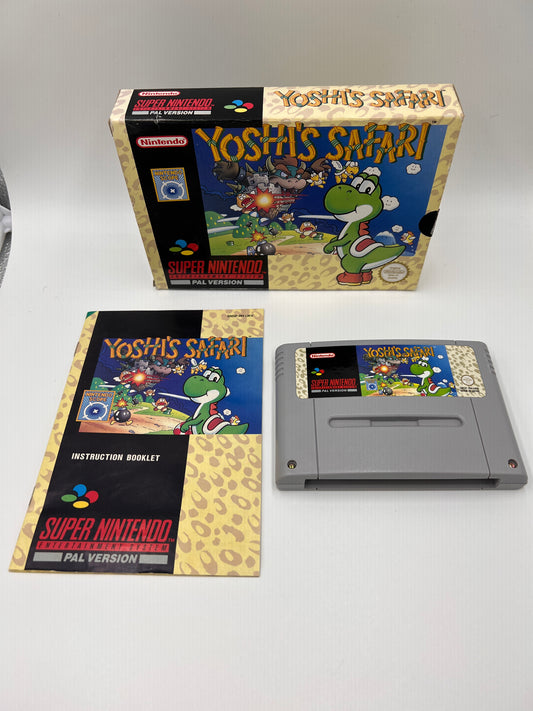 Yoshis Safari Super Nintendo