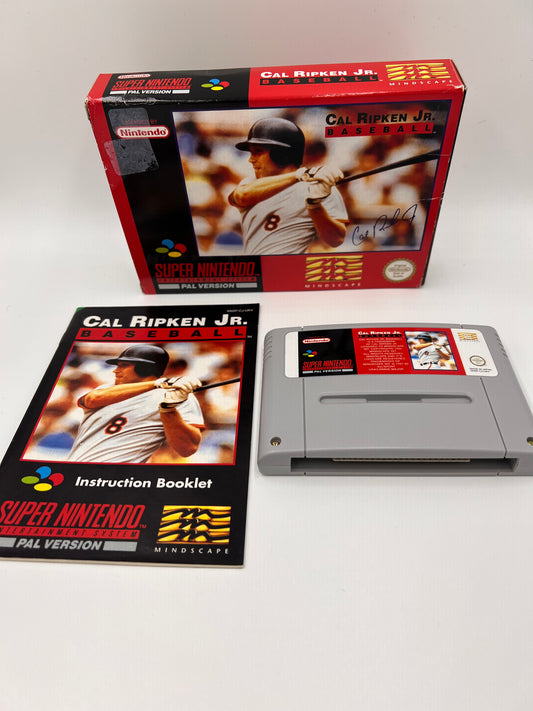 Cal Ripken Jr Baseball Super Nintendo