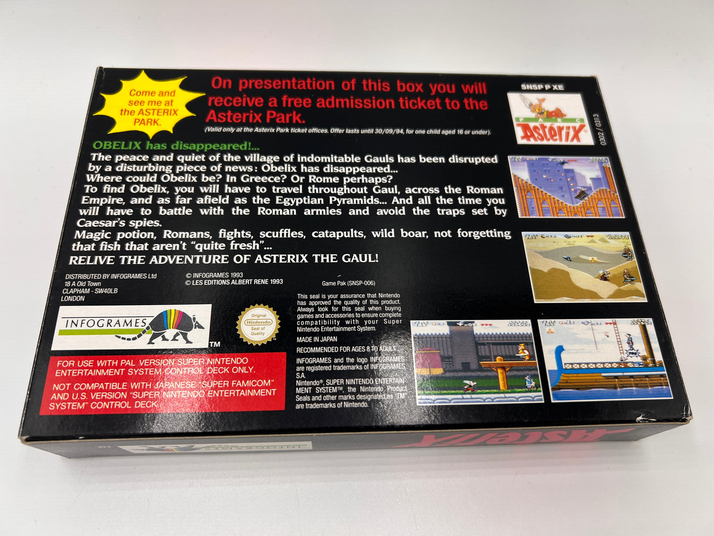 Asterix Super Nintendo