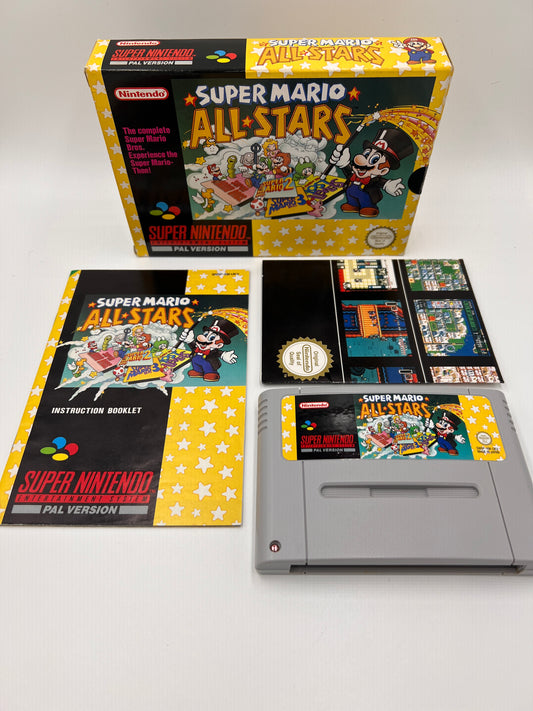 Super Mario All Stars Super Nintendos