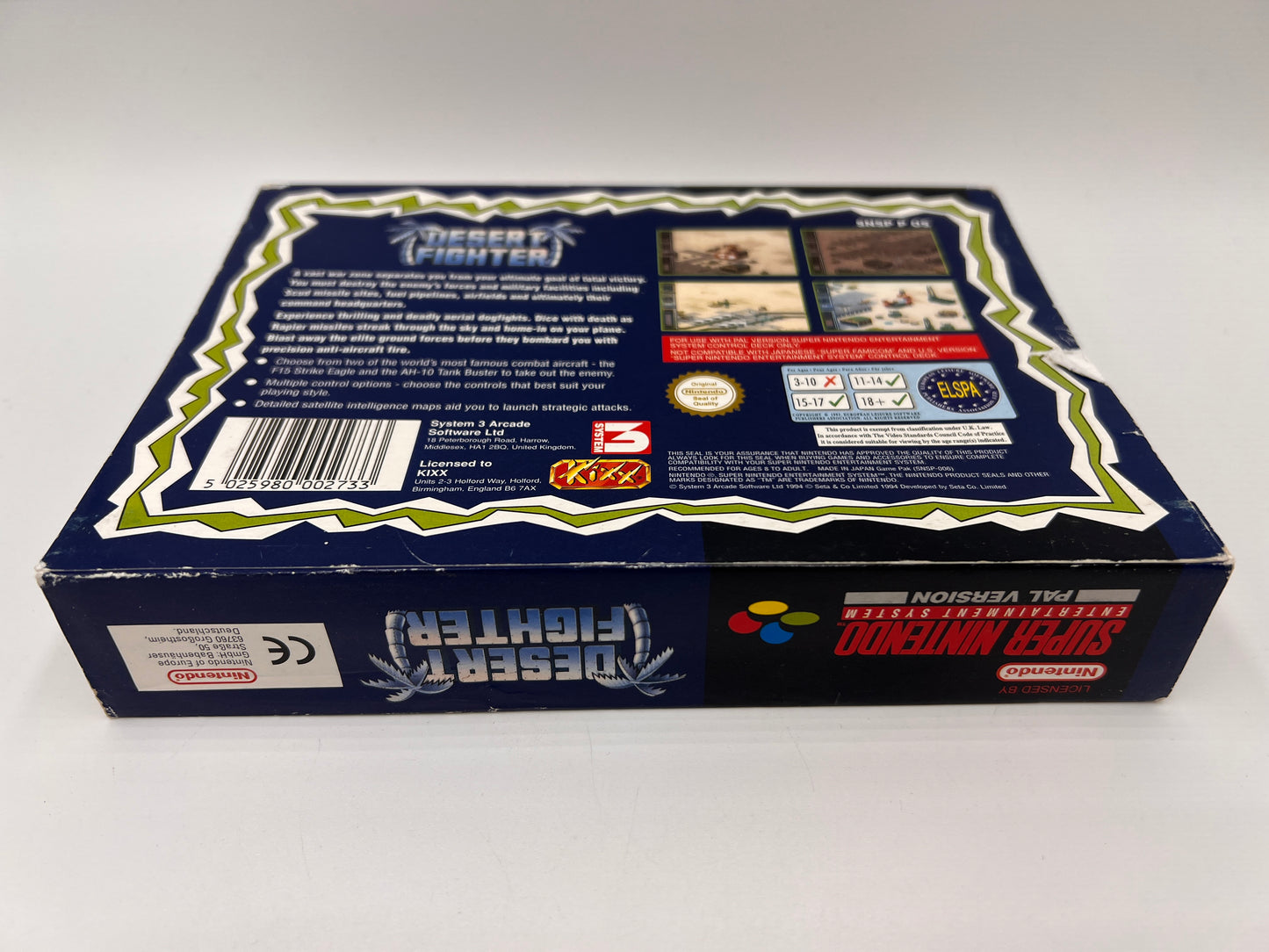 Desert Fighter Super Nintendo