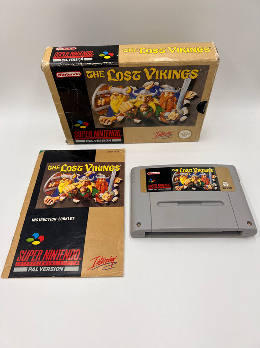 The Lost Vikings Super Nintendo
