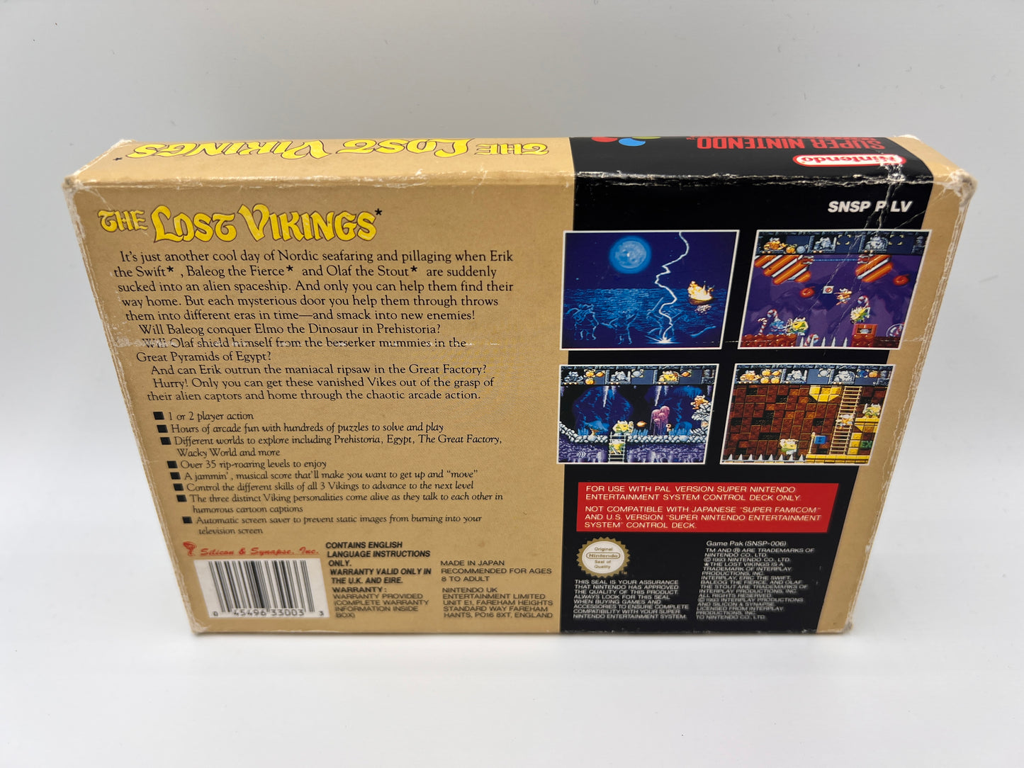The Lost Vikings Super Nintendo