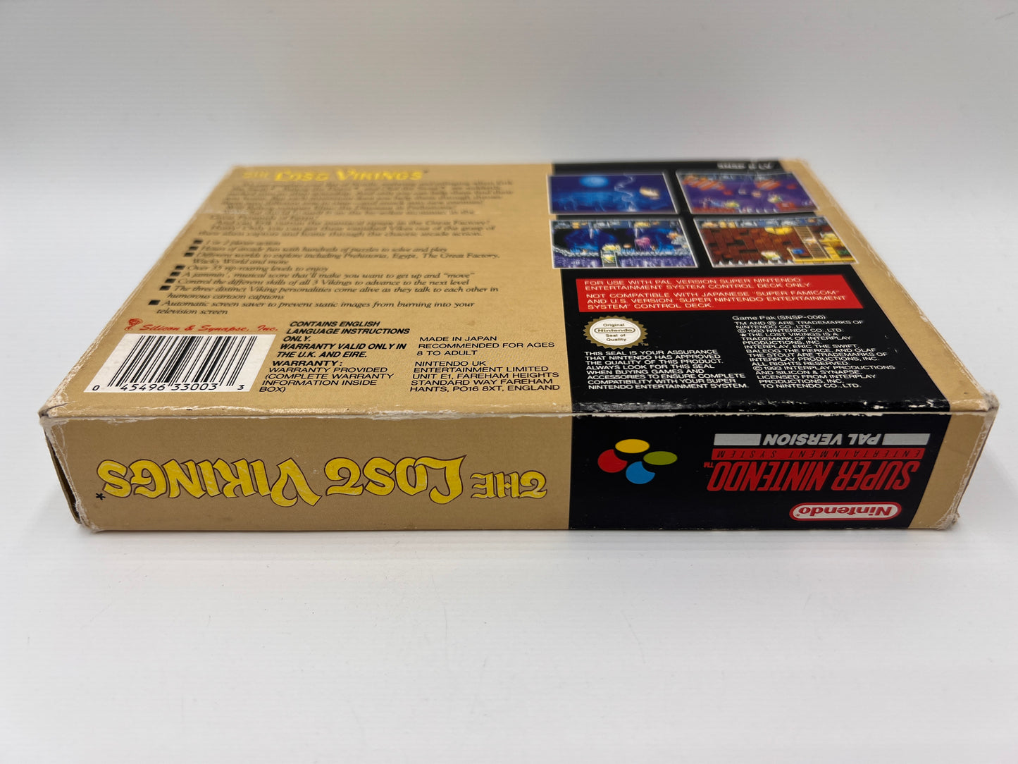 The Lost Vikings Super Nintendo