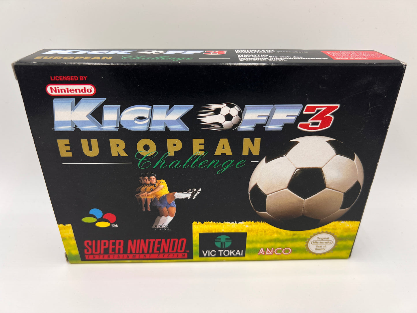 Kick off 3 European Challenge Super Nintendo