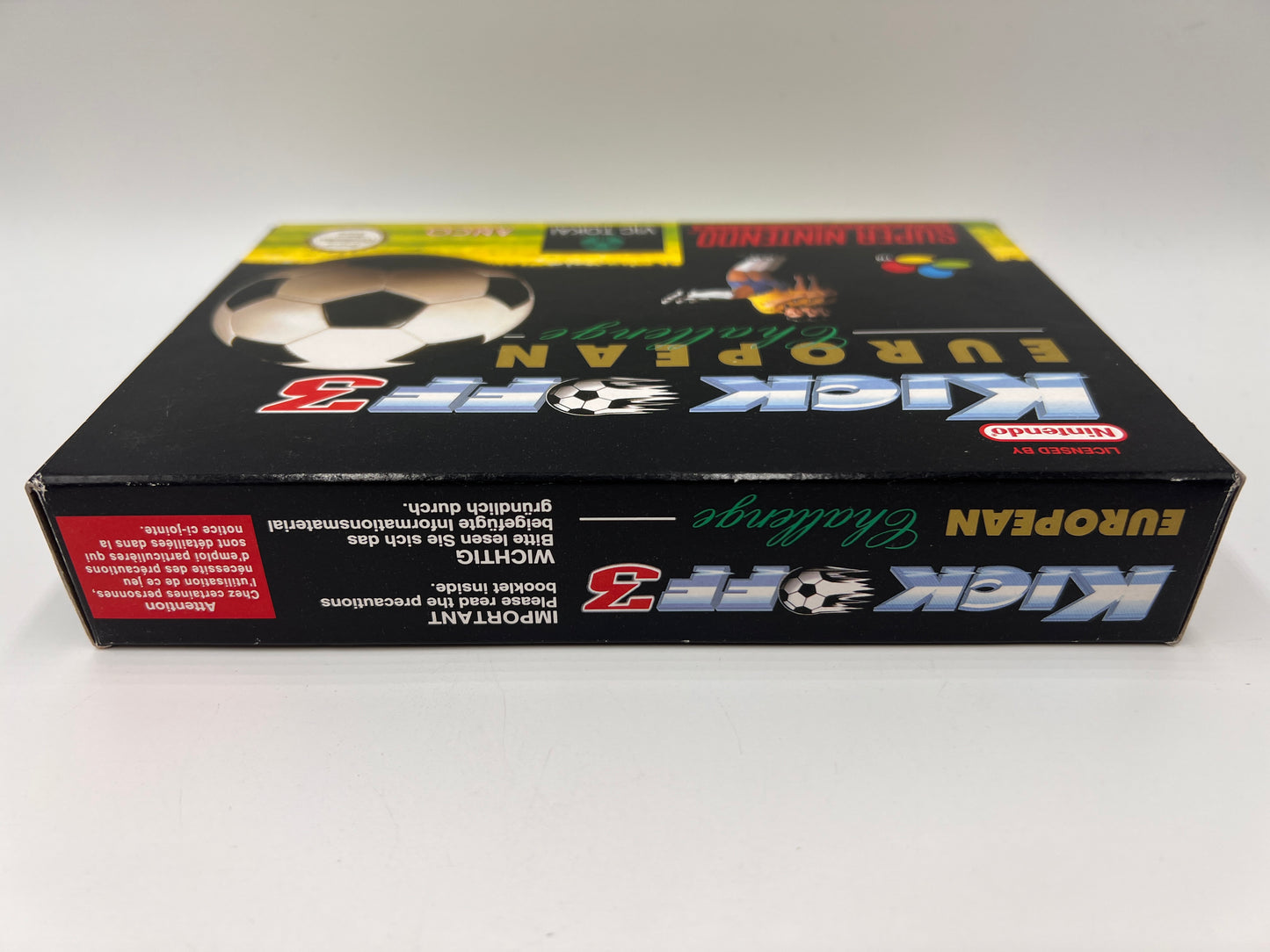 Kick off 3 European Challenge Super Nintendo