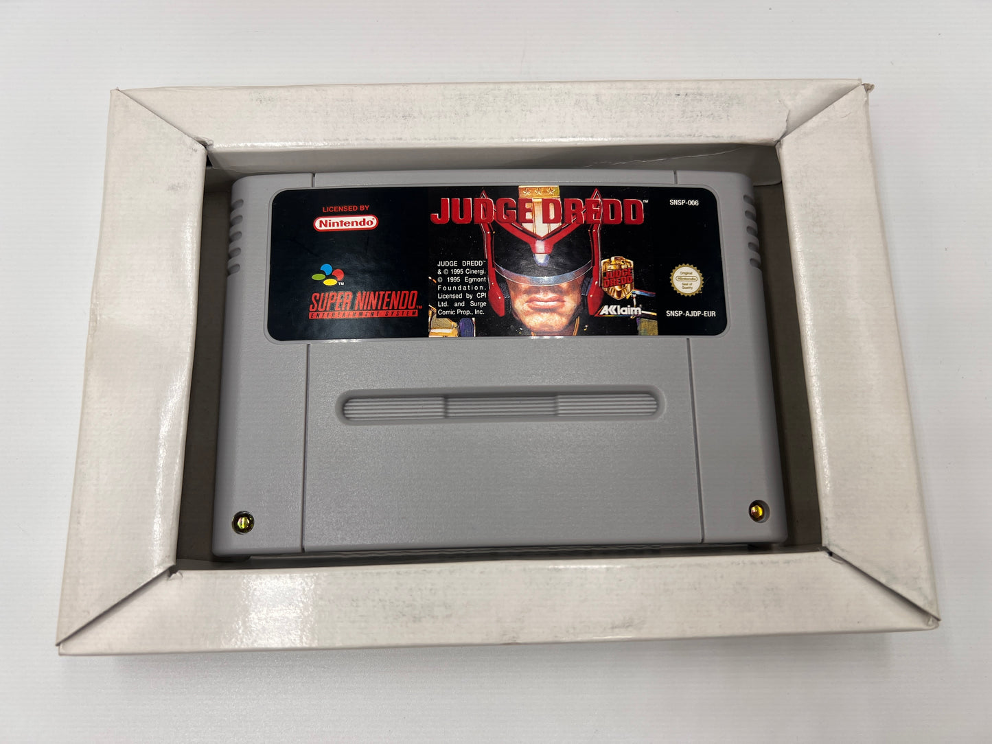 Judge Dredd Super Nintendo