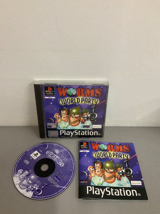 Worms World Party Playstation 1