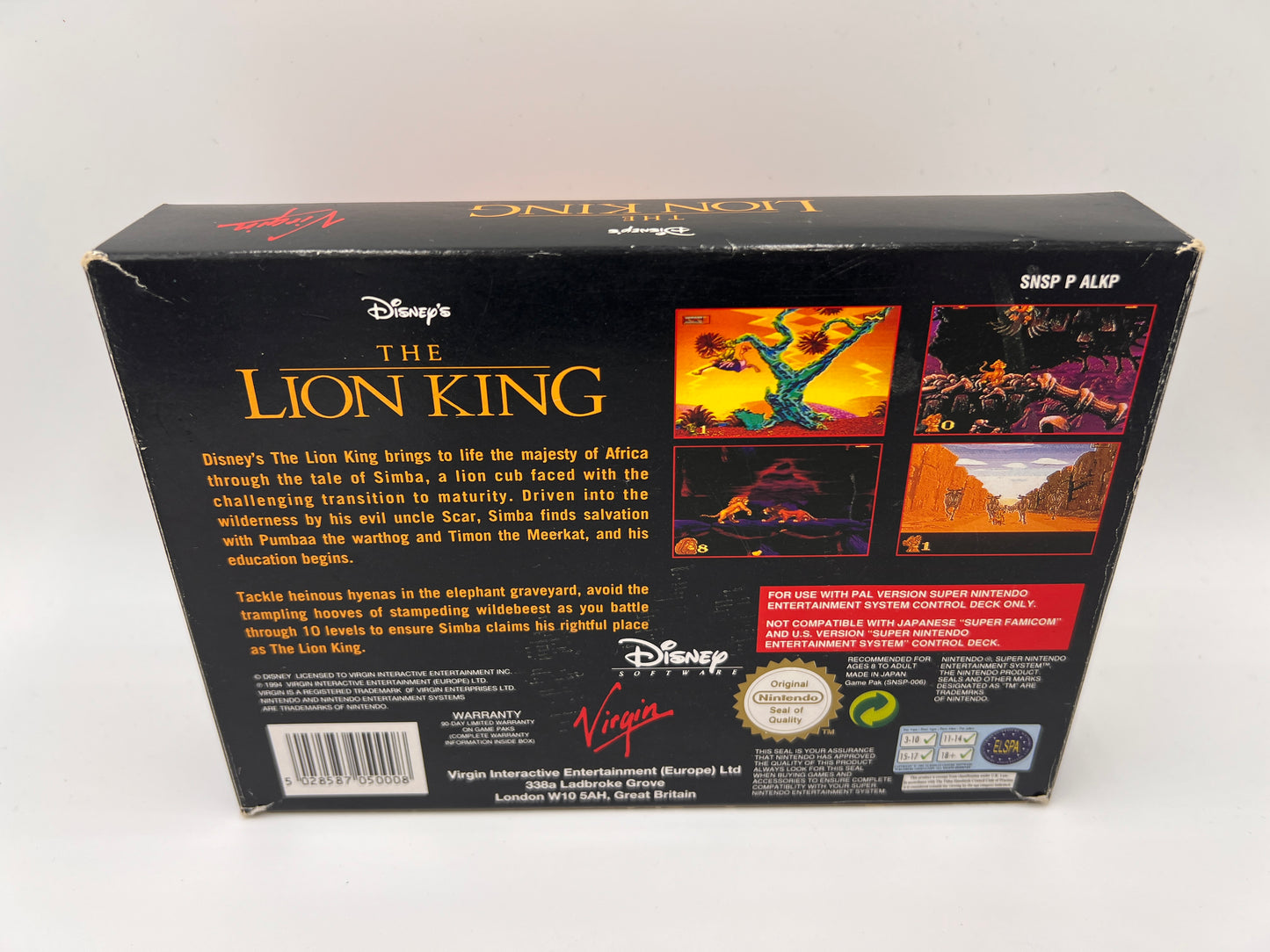 The Lion King Super Nintendo