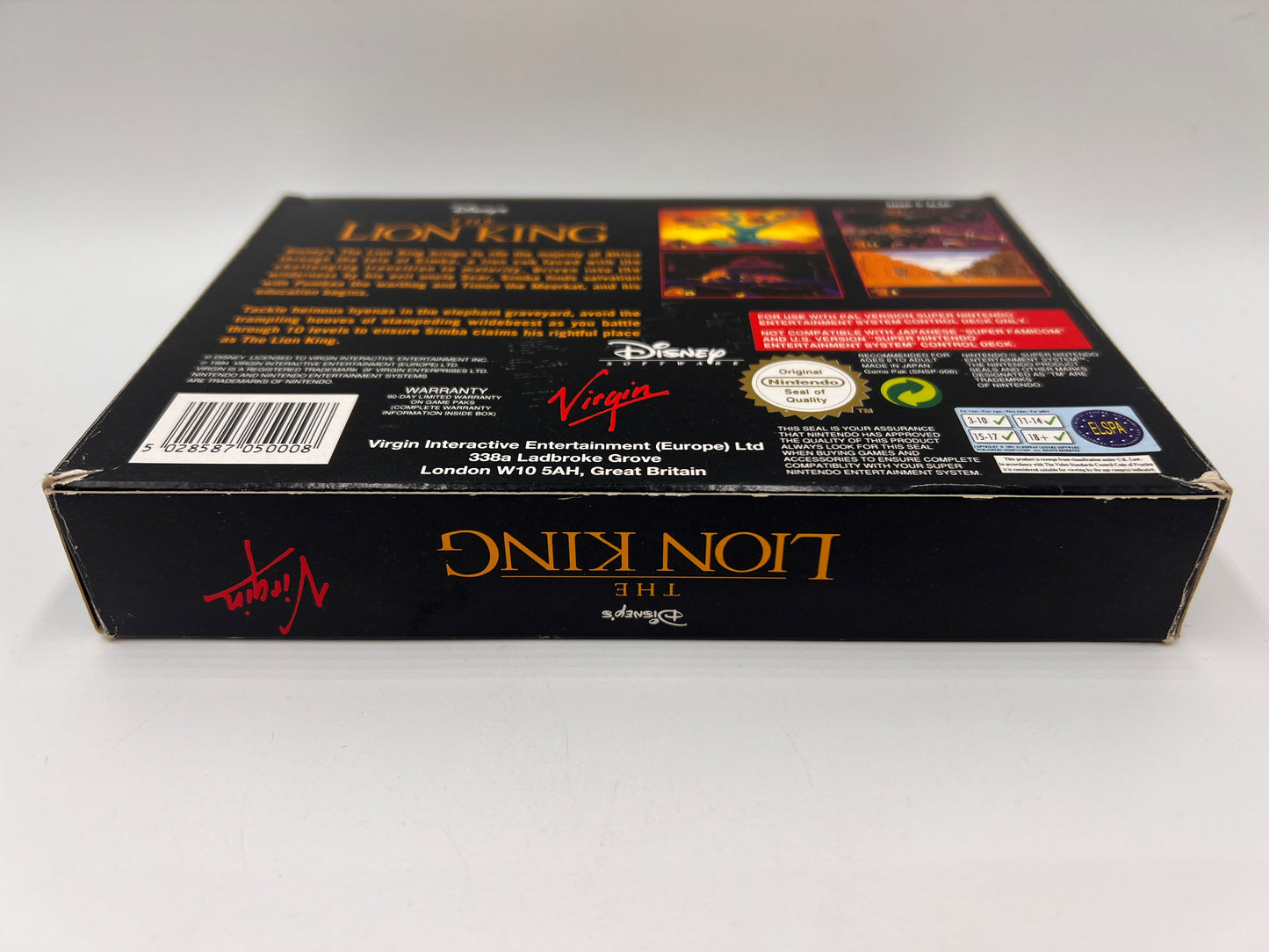 The Lion King Super Nintendo
