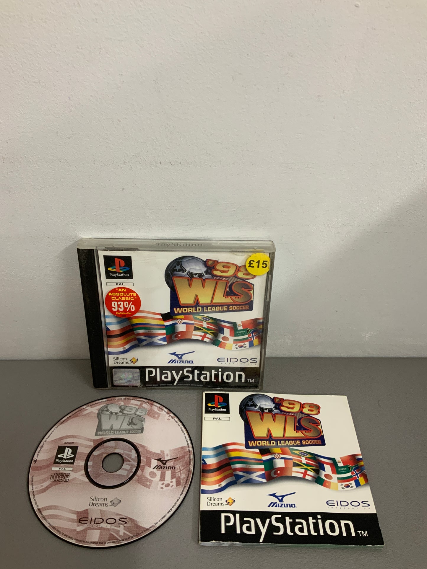 World League Soccer 98 Playstation 1