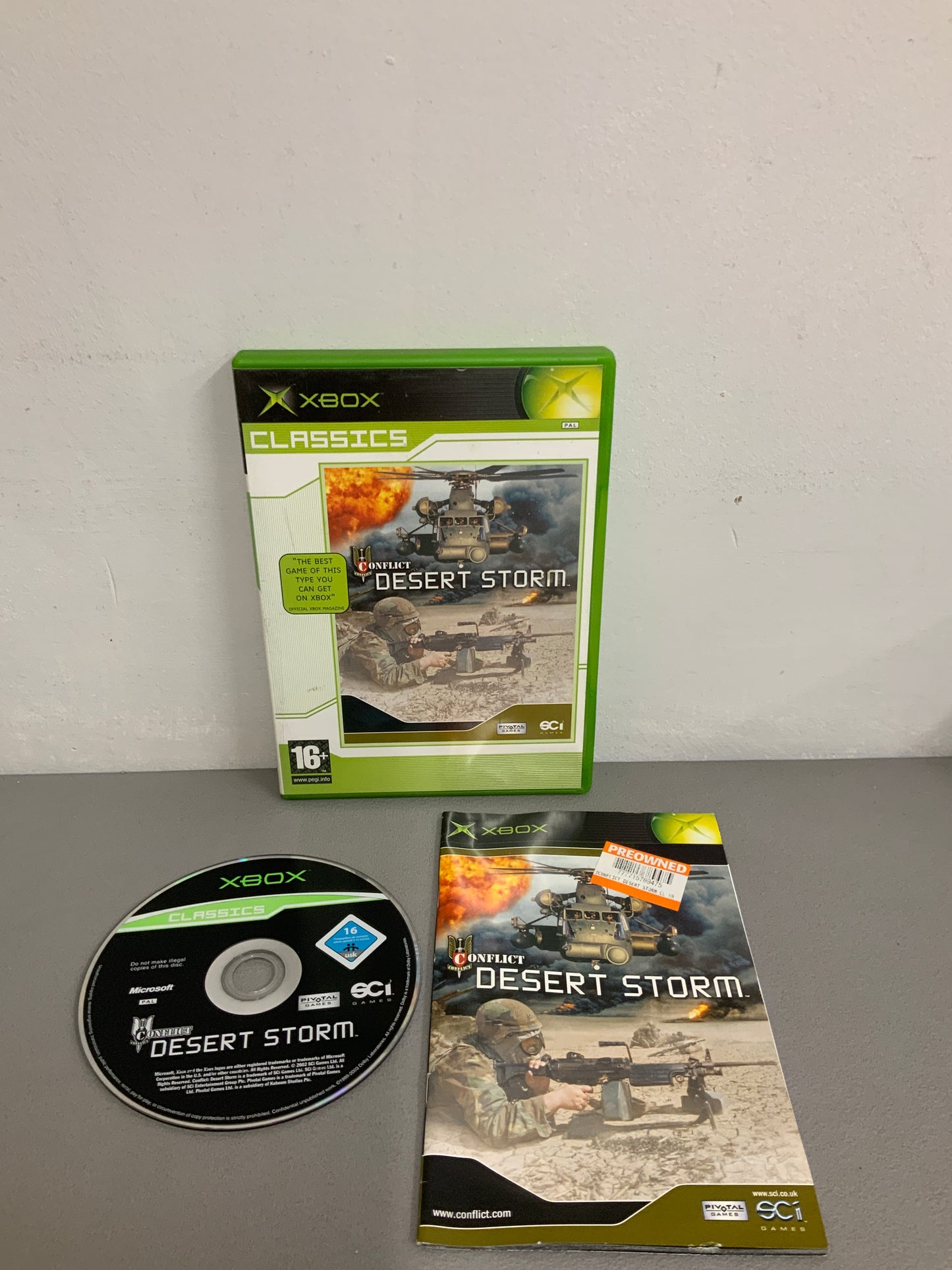 Conflict Desert Storm Xbox