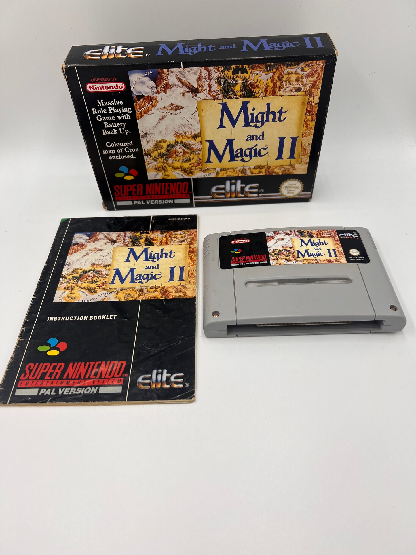 Might and Magic 2 Super Nintendo
