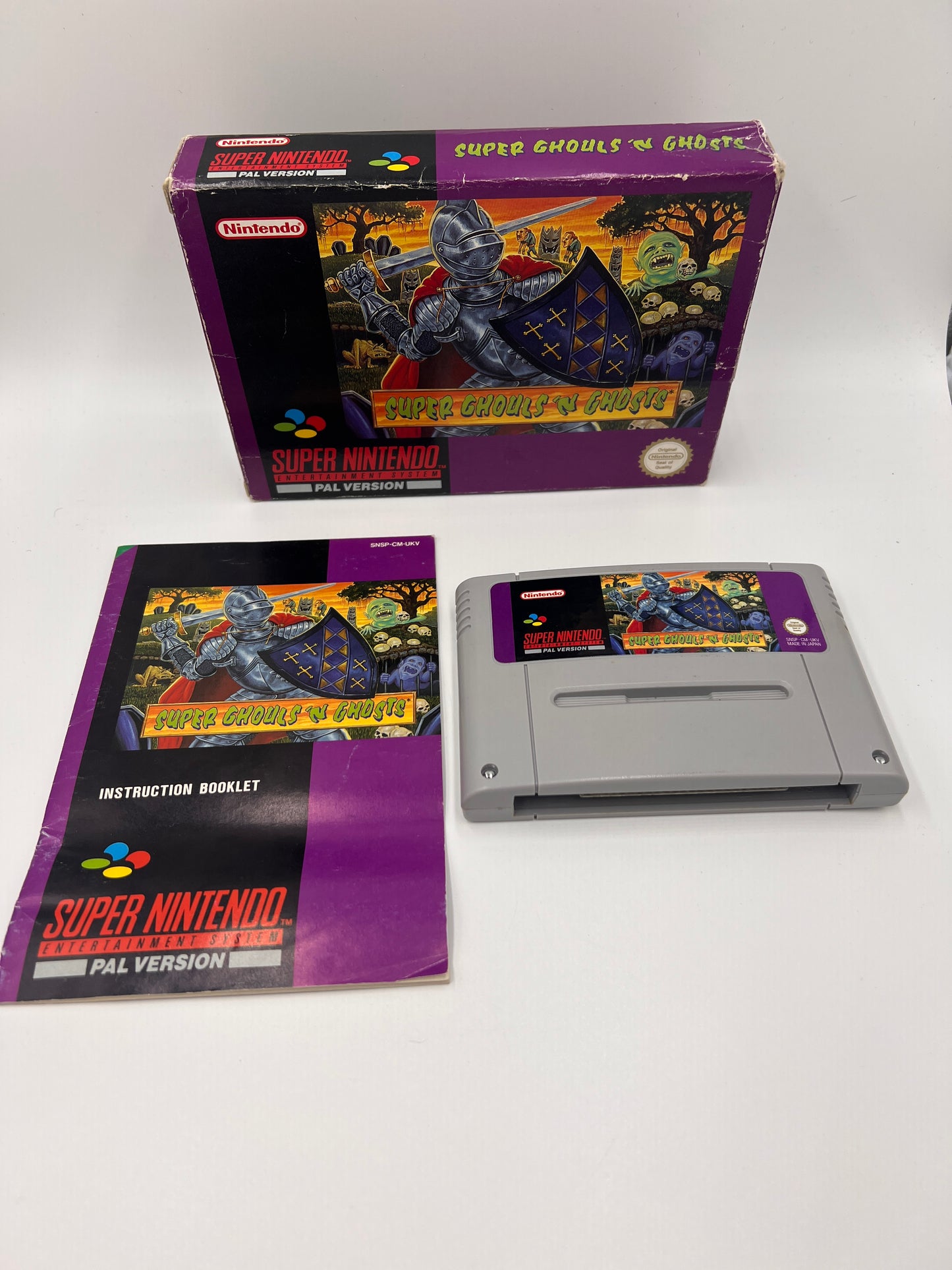 Super Ghouls n Ghosts Super Nintendo